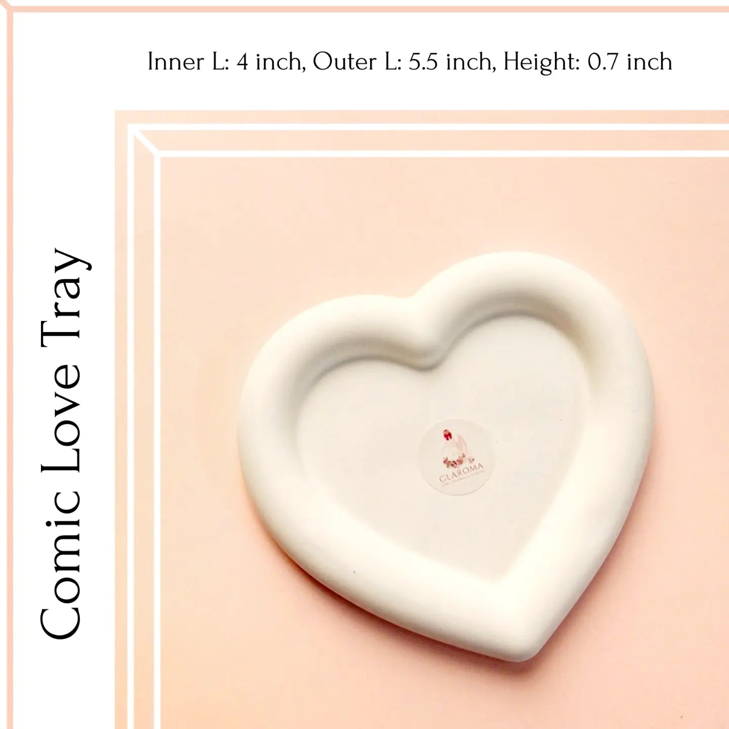 Heart Comic Icon Tray