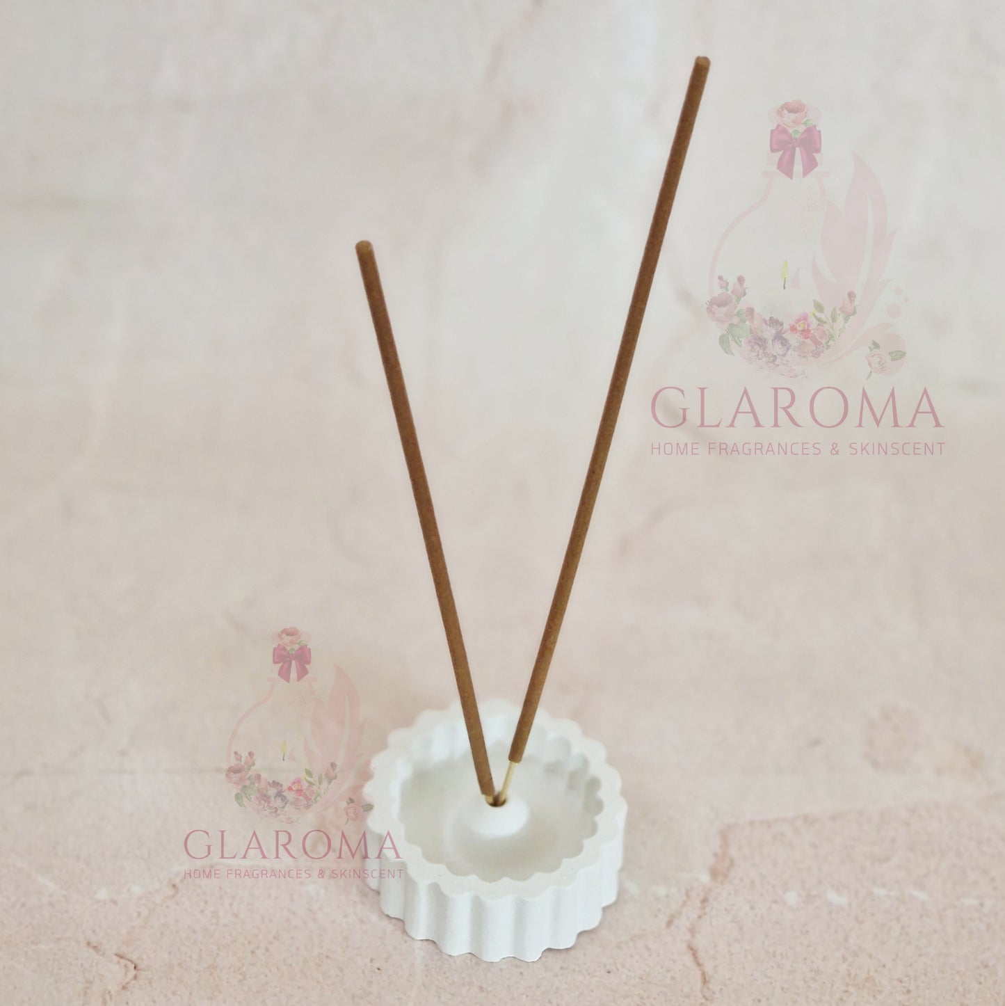 Ruffle Incense Holder