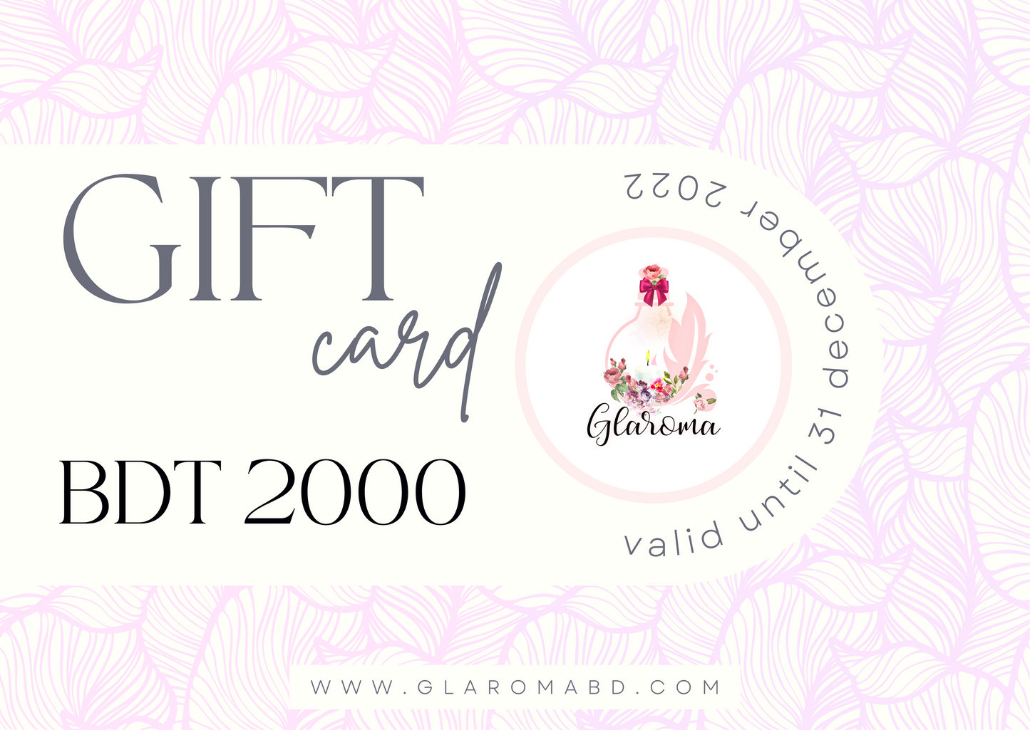 Glaroma Gift Card