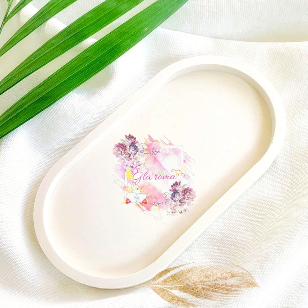 Multi-purpose Oval Tray