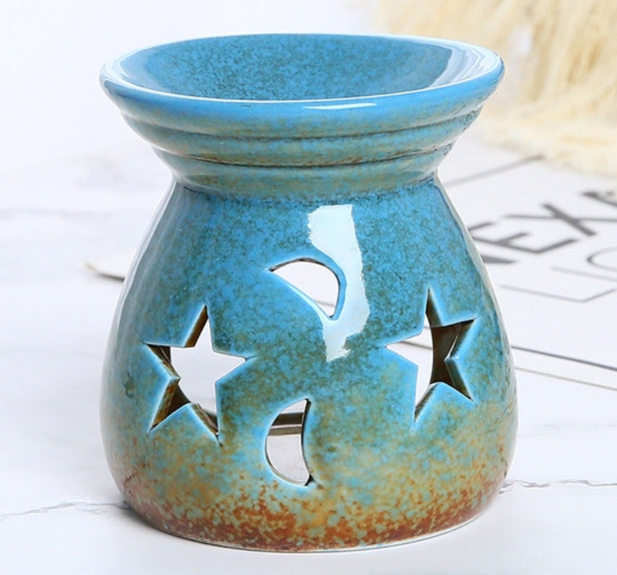 Moons & Stars Ceramic Oil Burner